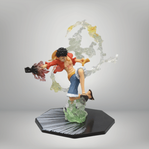 One Piece - Mô Hình Luffy Gear 2 Haki – Battle Ver – Cao 18cm (Không Hộp)