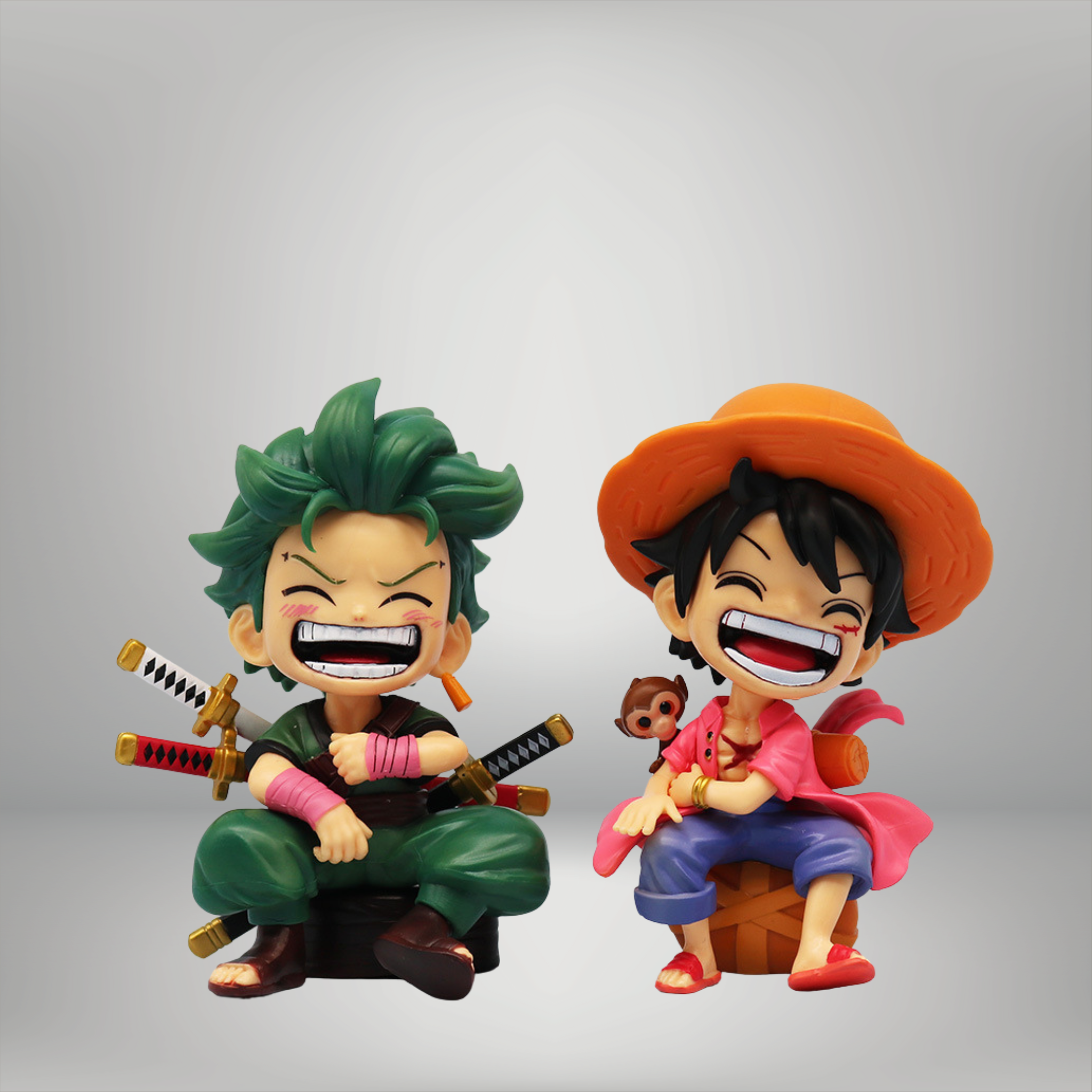 One Piece - Mô Hình Luffy & Zoro - Chất Liệu PVC Cao Cấp One Piece - Mô Hình Luffy & Zoro - Chất Liệu PVC Cao Cấp - Cao 12cm