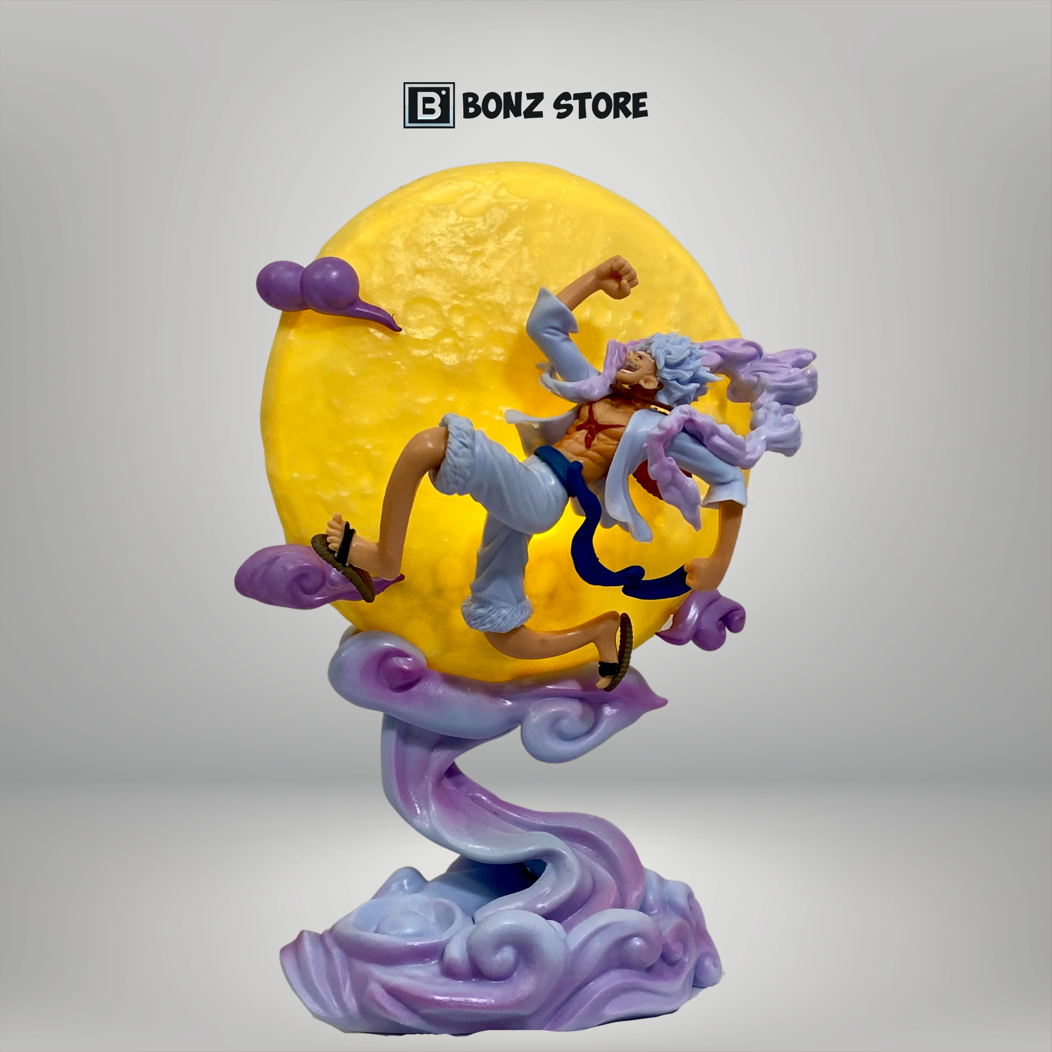 Mô Hình Luffy Ánh Trăng Vàng One Piece - Cao 28cm Chất Liệu PVC Cao Cấp - Có Box Mô Hình Luffy Ánh Trăng Vàng One Piece - Cao 28cm Chất Liệu PVC Cao Cấp - Có Box