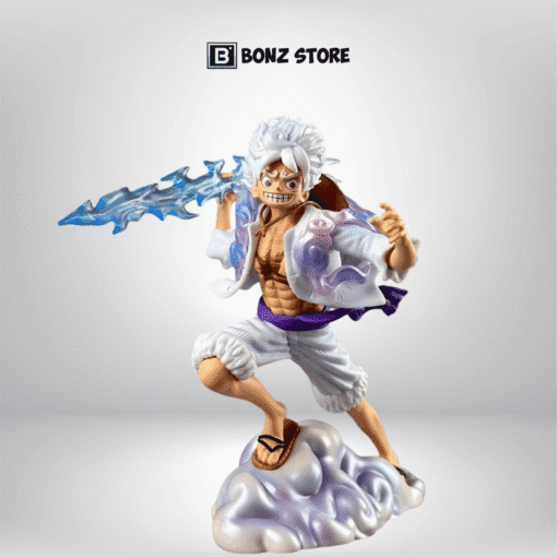 Mô Hình One Piece - Luffy Gear 5 Đạp Mây Ném Sấm Sét - 22cm PVC Có Box