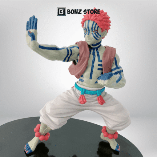 Mô Hình Thượng Tam Akaza Diệt Quỷ Kimetsu No Yaiba Cao 15cm - No Box