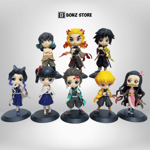 Mô Hình Kimetsu No Yaiba - Mô Hình Các Nhân Vật - Cao 15cm - Có Hộp Màu