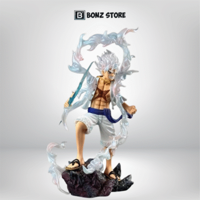 Mô Hình Luffy Gear 5 Nika Sấm Sét 28cm – PVC Cao Cấp One Piece