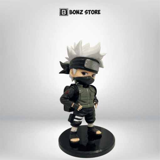 Mô Hình Naruto Kakashi Đi Học Chất Liệu PVC 15cm Trang Trí Bàn Học Đồ Chơi Anime Cao Cấp