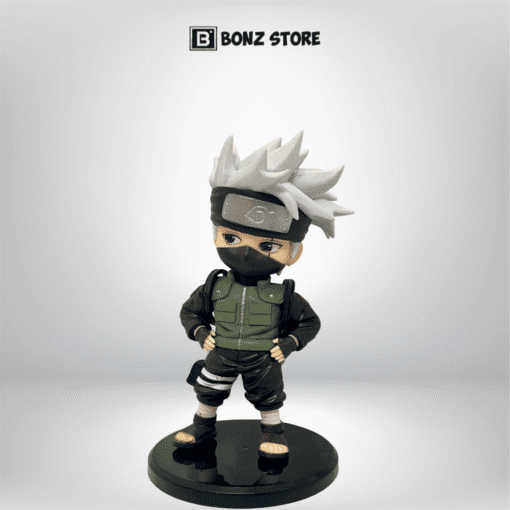 Mô Hình Naruto Kakashi Đi Học Chất Liệu PVC 15cm Trang Trí Bàn Học Đồ Chơi Anime Cao Cấp