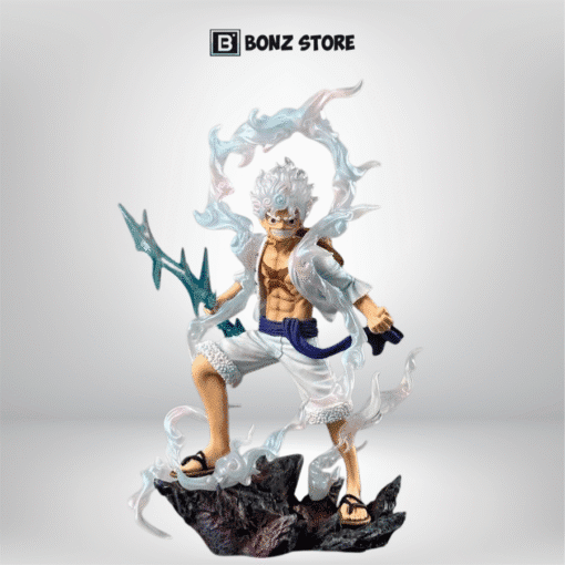 Mô Hình Luffy Gear 5 Nika Sấm Sét 28cm – PVC Cao Cấp One Piece