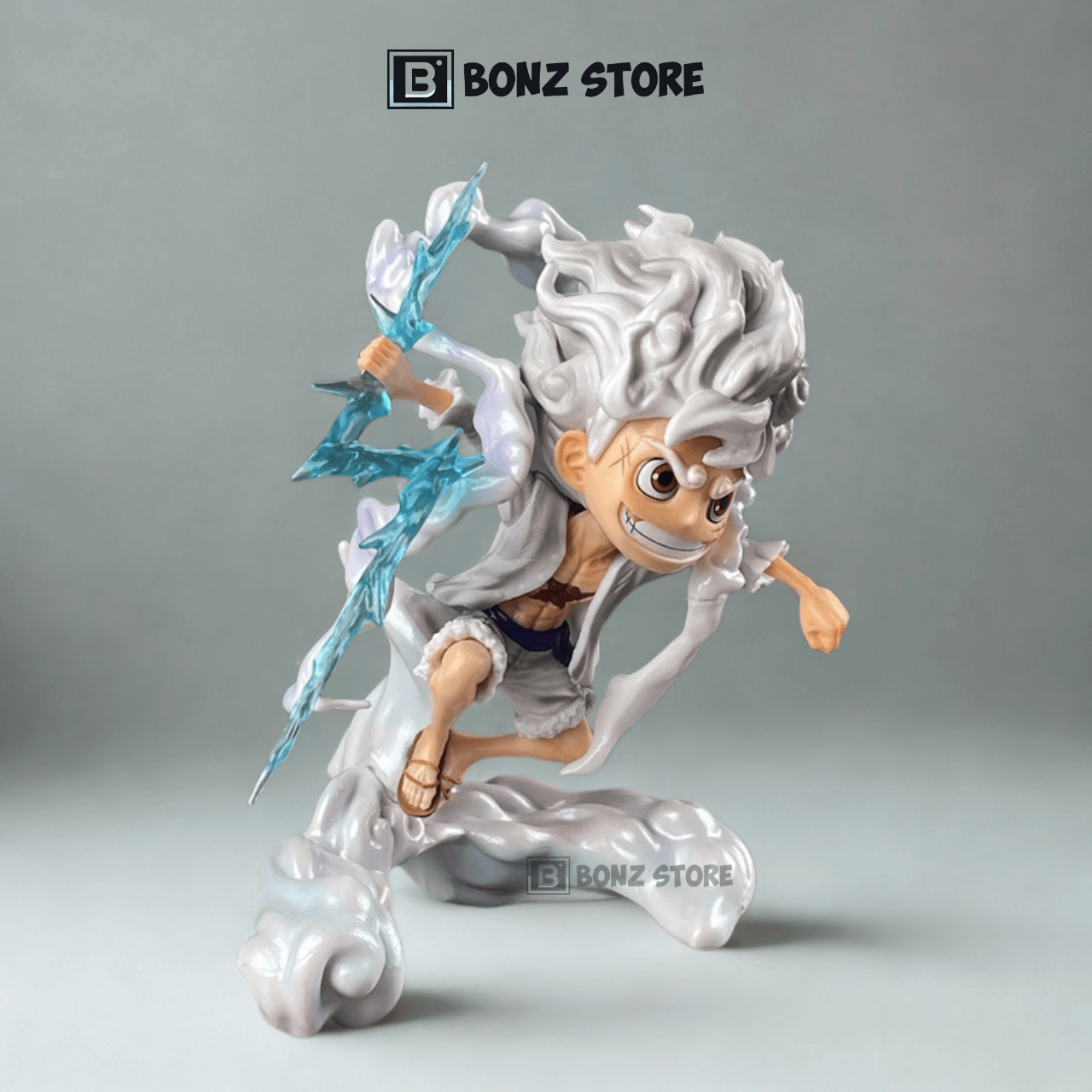 Mô Hình Luffy Gear 5 Phiên Bản Sét – Siêu Chi Tiết Cao 18cm OPC030 3