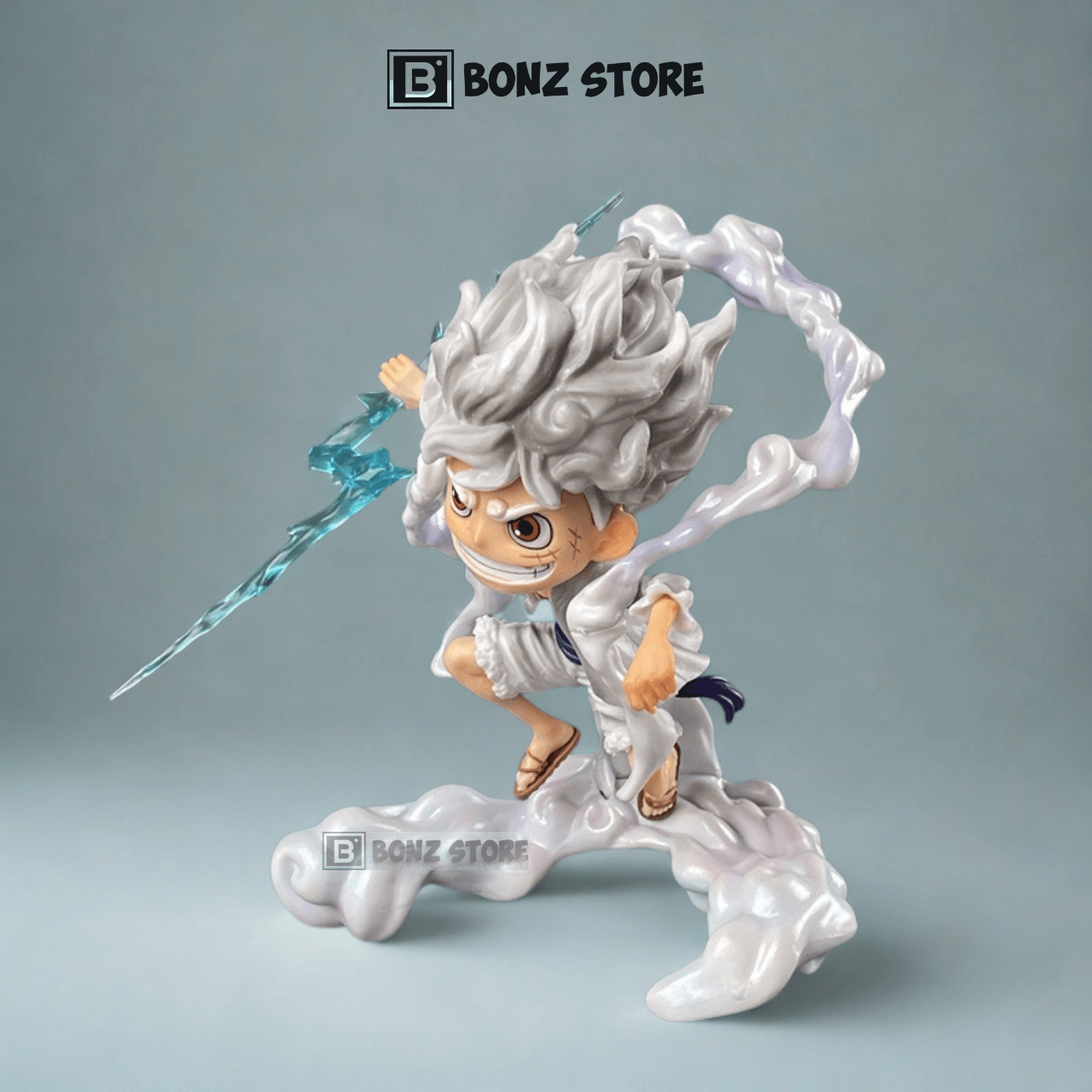 Mô Hình Luffy Gear 5 Phiên Bản Sét – Siêu Chi Tiết Cao 18cm OPC030 2