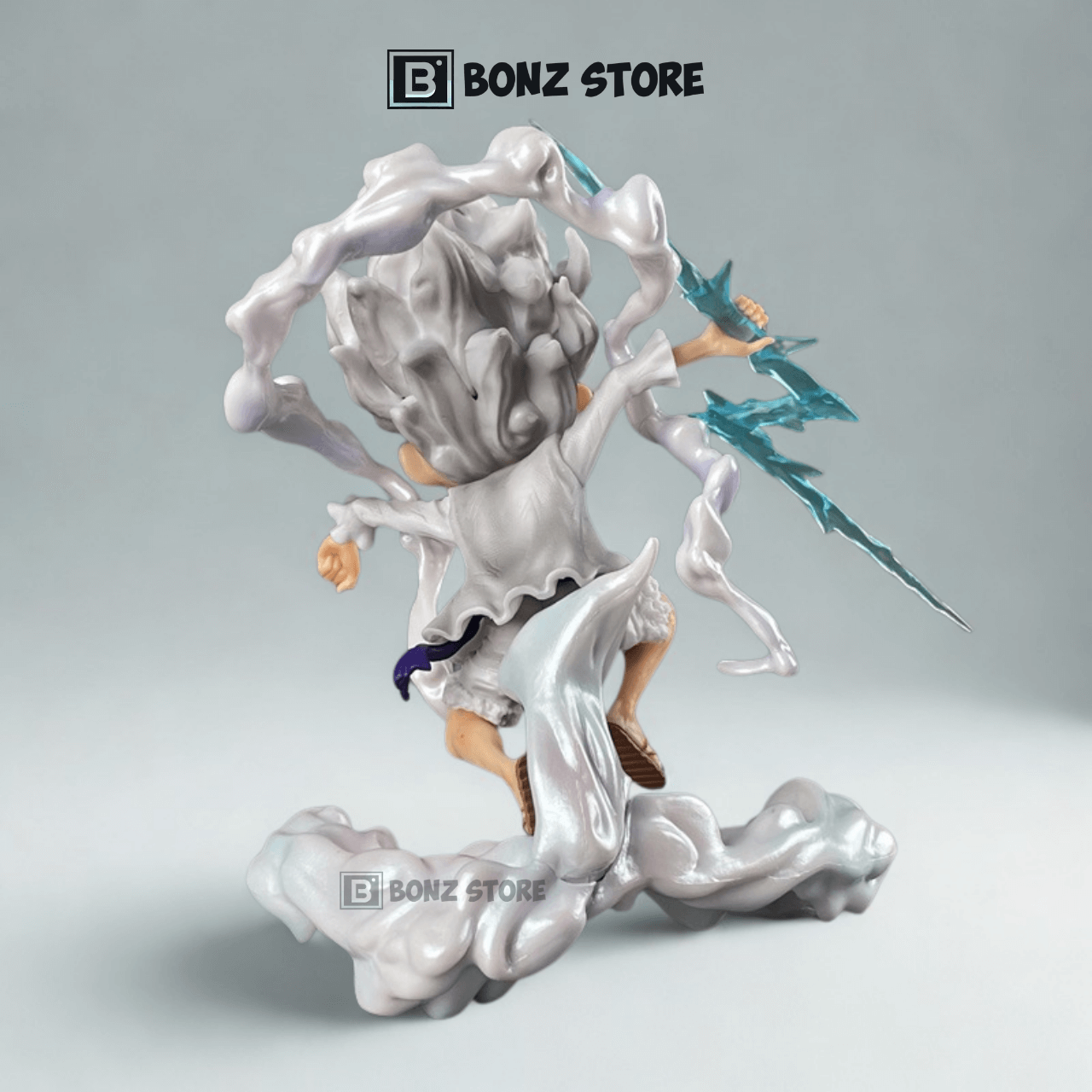 Mô Hình Luffy Gear 5 Phiên Bản Sét – Siêu Chi Tiết Cao 18cm OPC030