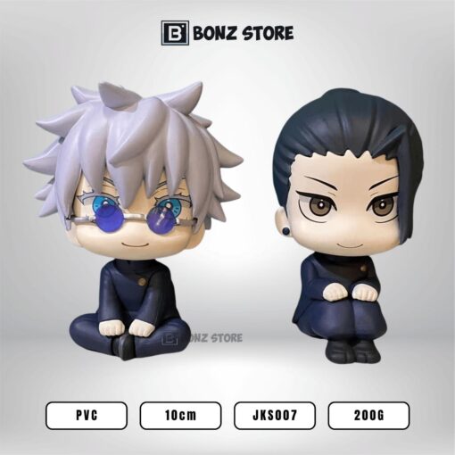 Mô hình Jujutsu Kaisen Chú Thuật Hồi Chiến Look Up Chibi Nhân vật Gojo Toge Size XL cao 10cm Figure PVC JKS007
