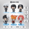 Mô hình Naruto Bộ 6 nhân vật chibi Naruto Sasuke Sakura Itachi Obito Kakashi 7cm - Figure PVC NRT005